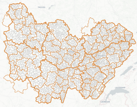 DREAL BFC - Carte générale 